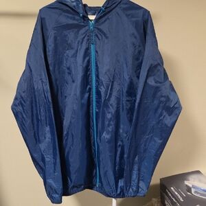 Men's Navy Windbreaker Jacket